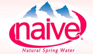 Don't be naïve (Evian spelt backwards) - give up the bottle